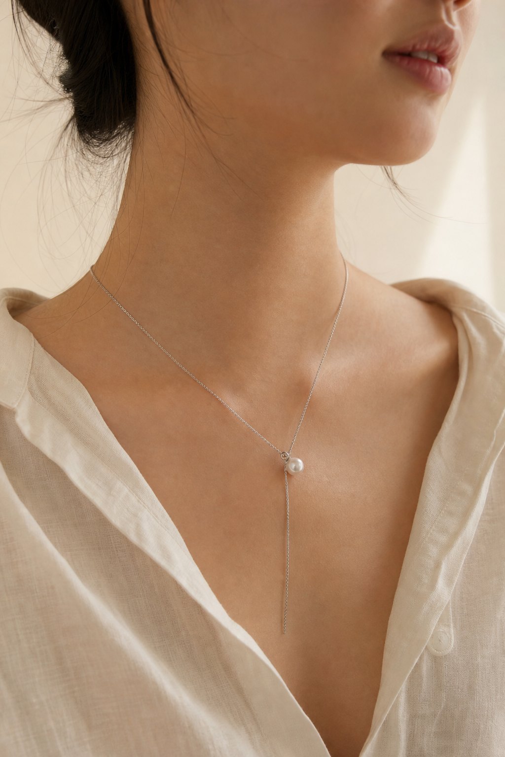 The Pearl, in motion wearing close image.